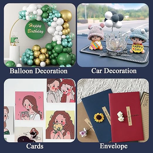 Adhesive Stick dots Two-Sided Sided Mounting Putty Stick Tack for Wall Hanging Crafts Balloons Festival Party Decorations,Clean Removable(1.2"*1.2"-150)