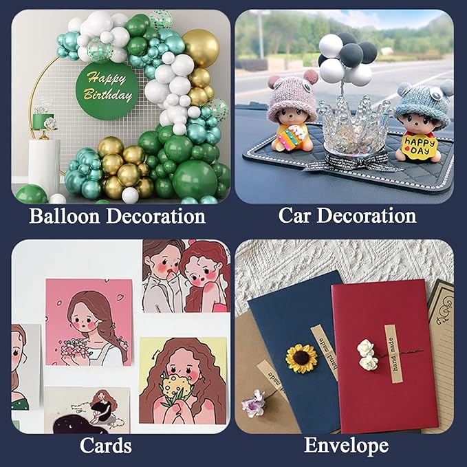 Adhesive Stick dots Two-Sided Sided Mounting Putty Stick Tack for Wall Hanging Crafts Balloons Festival Party Decorations,Clean Removable(0.59"*0.59"-700)