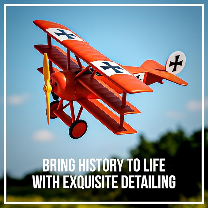 Daron Worldwide Trading Fokker DR.I 1:63 Red Baron Vehicle
