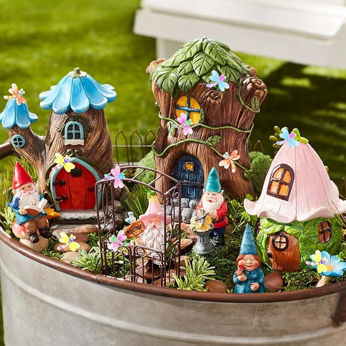 90Pcs Mini Resin Dragonflies Figurine, Tiny Dragonfly Garden Decor for DIY Crafft Fairy Garden Dollhouse Micro Landscaping Decoration
