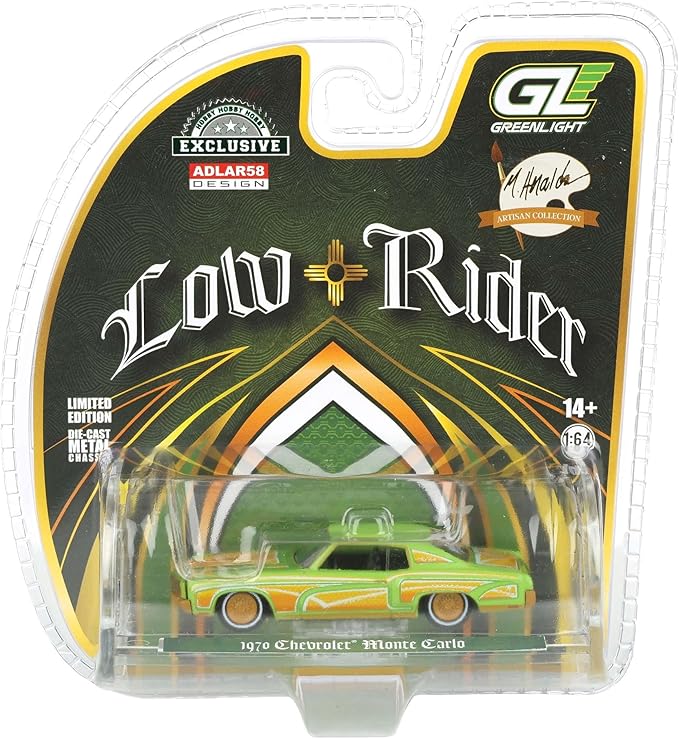 Greenlight Collectibles GL-2020002 - Michael Heralda Special Edition Series 1:64 Scale Diecast Model - 1963 Chevrolet Impala Lowrider