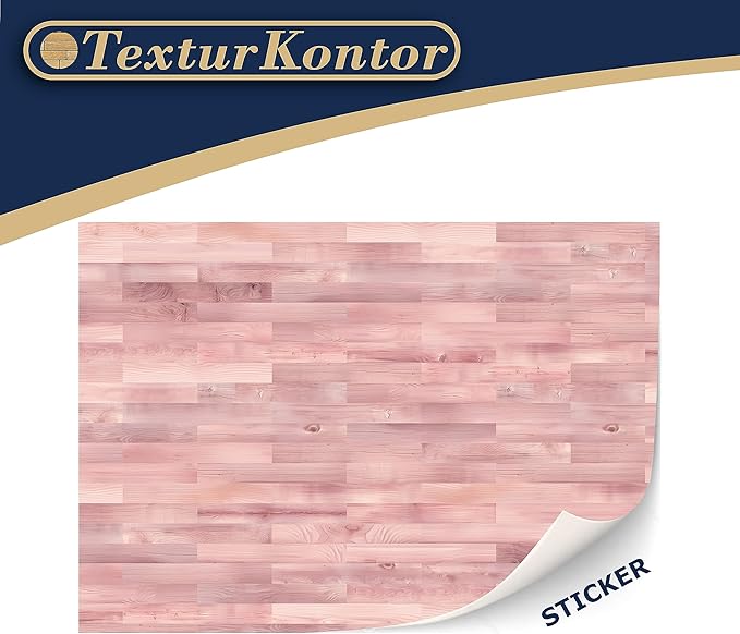 3 Sheets Self-Adhesive Flooring for Dollhouse 1:12 Scale (Pink parquet)