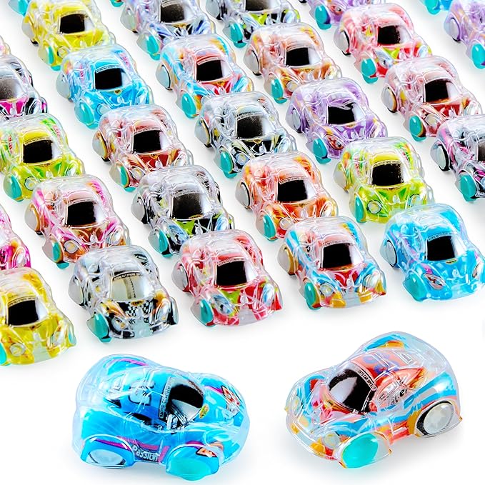 JOYIN 50 Pcs Mini Pull Back Cars, Bulk Toy Cars Party Favors for Kids 8-12, Treasure Box Prizes for Classroom, Pinata Stuffers, Goodie Bags Stuffers, Birthday Gifts Carnival Prizes