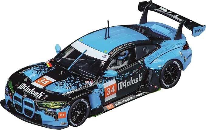 Carrera 27774 BMW M4 GT3 Walkenhorst Motorsport, No.34 1:32 Scale Evolution Analog Slot Car
