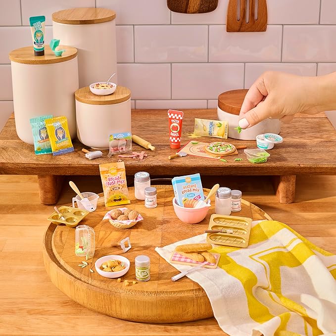 MGA's Miniverse Make It Mini from Scratch Series 2 (2-Pack), Mini Collectibles, Mystery Blind Packaging, Miniature, DIY, Replica Food, Air Dry, NOT Edible, Collectors, Gifts, 8+