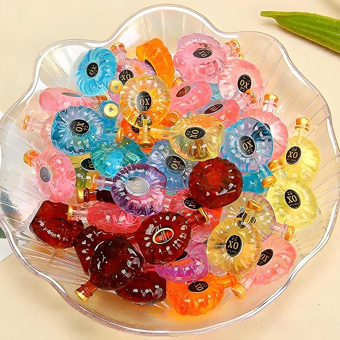 20-Pieces Miniature Toy Food & XO Wine Bottles Set – 6 Color Options, Dollhouse Drink Accessories for Mini Bar, Tabletop Décor, and DIY Craft Projects (Random Selection)