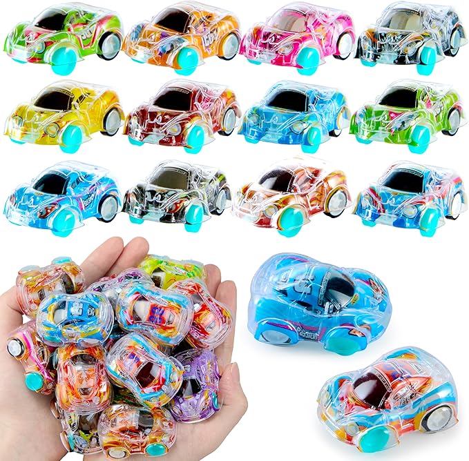 JOYIN 50 Pcs Mini Pull Back Cars, Bulk Toy Cars Party Favors for Kids 8-12, Treasure Box Prizes for Classroom, Pinata Stuffers, Goodie Bags Stuffers, Birthday Gifts Carnival Prizes