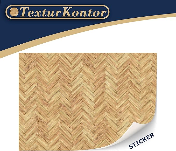 3 Sheets Self-Adhesive Flooring for Dollhouse 1:12 Scale (Herringbone Parquet)